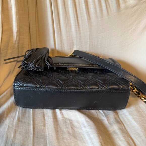 Tory Burch Small Fleming Convertible Shoulder Bag – Black / Pre-owned - Picture 6 of 11